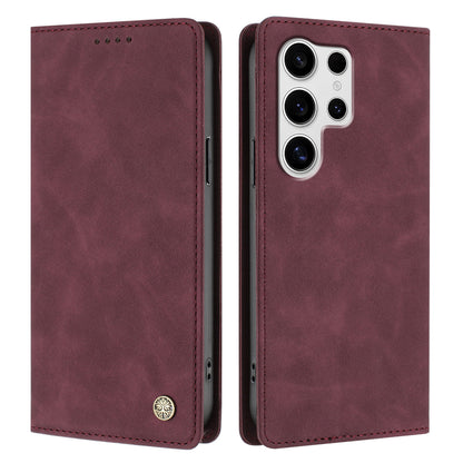 For Samsung Galaxy S25 Ultra Case HX RFID Blocking Wallet Stand Leather Flip Phone Cover