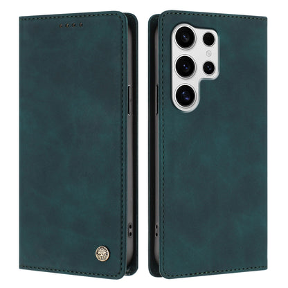 For Samsung Galaxy S25 Ultra Case HX RFID Blocking Wallet Stand Leather Flip Phone Cover