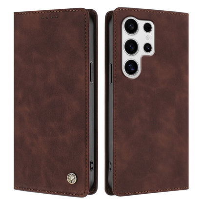 For Samsung Galaxy S25 Ultra Case HX RFID Blocking Wallet Stand Leather Flip Phone Cover