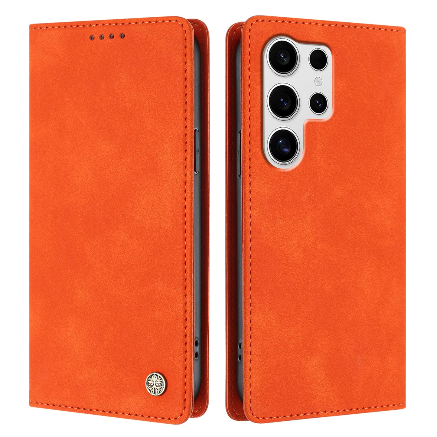 For Samsung Galaxy S25 Ultra Case HX RFID Blocking Wallet Stand Leather Flip Phone Cover