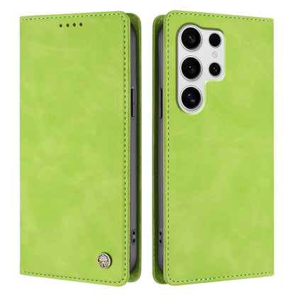 For Samsung Galaxy S25 Ultra Case HX RFID Blocking Wallet Stand Leather Flip Phone Cover