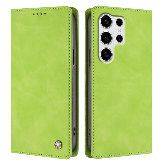 For Samsung Galaxy S25 Ultra Case HX RFID Blocking Wallet Stand Leather Flip Phone Cover