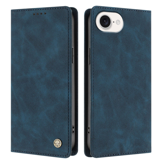 For iPhone 16e / iPhone 17e Case HX RFID Blocking Wallet Stand Leather Flip Phone Cover