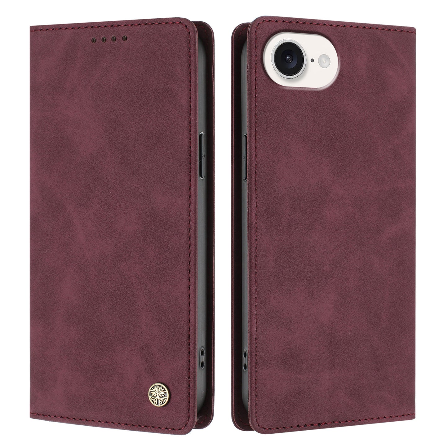 For iPhone 16e / iPhone 17e Case HX RFID Blocking Wallet Stand Leather Flip Phone Cover