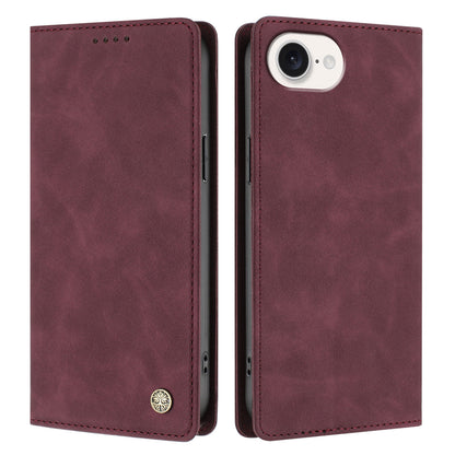 For iPhone 16e / iPhone 17e Case HX RFID Blocking Wallet Stand Leather Flip Phone Cover