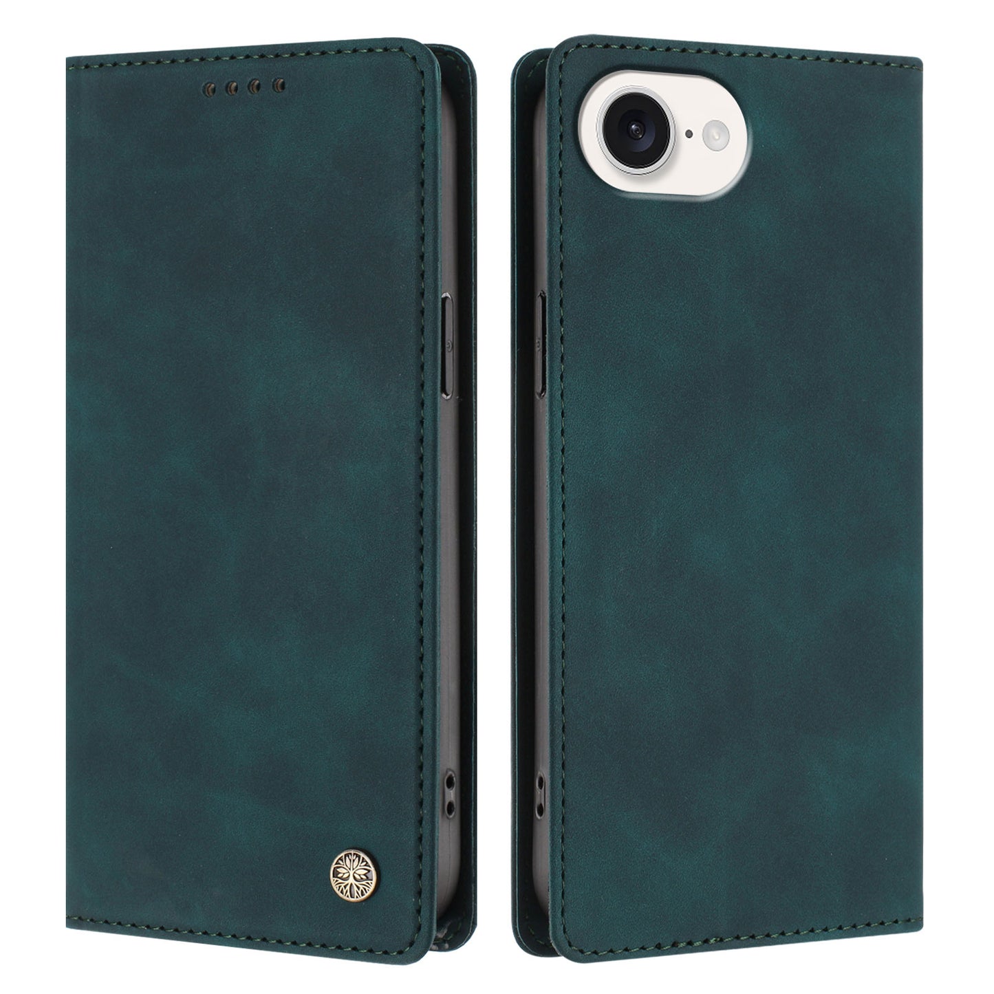 For iPhone 16e / iPhone 17e Case HX RFID Blocking Wallet Stand Leather Flip Phone Cover