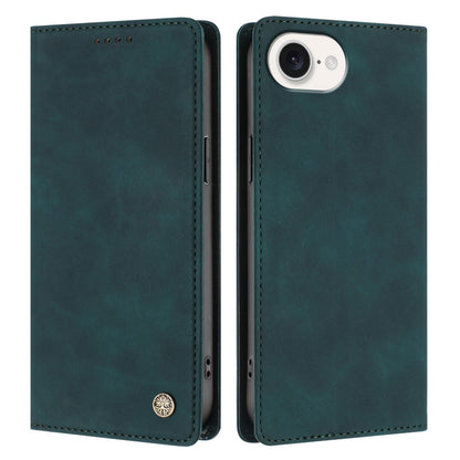 For iPhone 16e / iPhone 17e Case HX RFID Blocking Wallet Stand Leather Flip Phone Cover