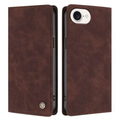 For iPhone 16e / iPhone 17e Case HX RFID Blocking Wallet Stand Leather Flip Phone Cover