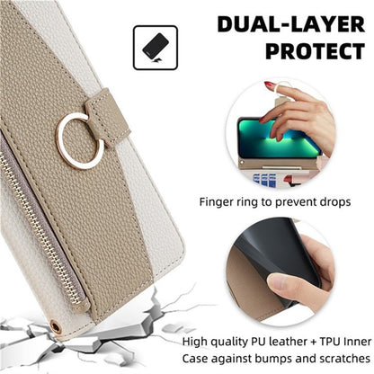 For Samsung Galaxy S26+ Case Mirror Wallet Leather Phone Cover with Chain Shoulder Strap
