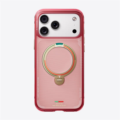 TORRAS Ostand Q3 Air for iPhone 17 Pro Max Magnetic Case 360° Rotating Kickstand TPU PC Phone Cover, FPF Limited Edition