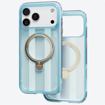 TORRAS Ostand Q3 Air for iPhone 17 Pro Magnetic Case 360° Rotating Kickstand Shockproof Cover, Football Team Limited Edition