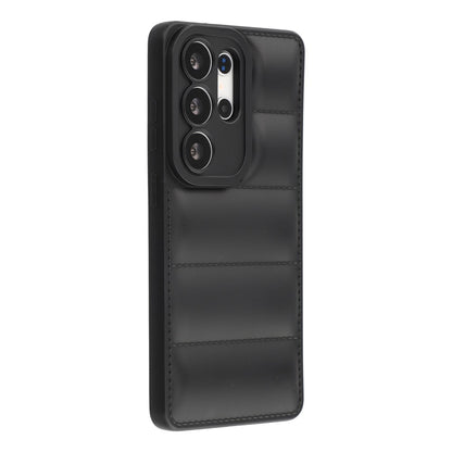 For Samsung Galaxy S26 Ultra TPU Case Down Jacket Design Shock-Absorbent Phone Protector