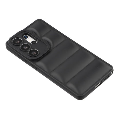 For Samsung Galaxy S26 Ultra TPU Case Down Jacket Design Shock-Absorbent Phone Protector