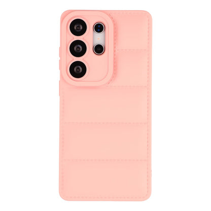 For Samsung Galaxy S26 Ultra TPU Case Down Jacket Design Shock-Absorbent Phone Protector