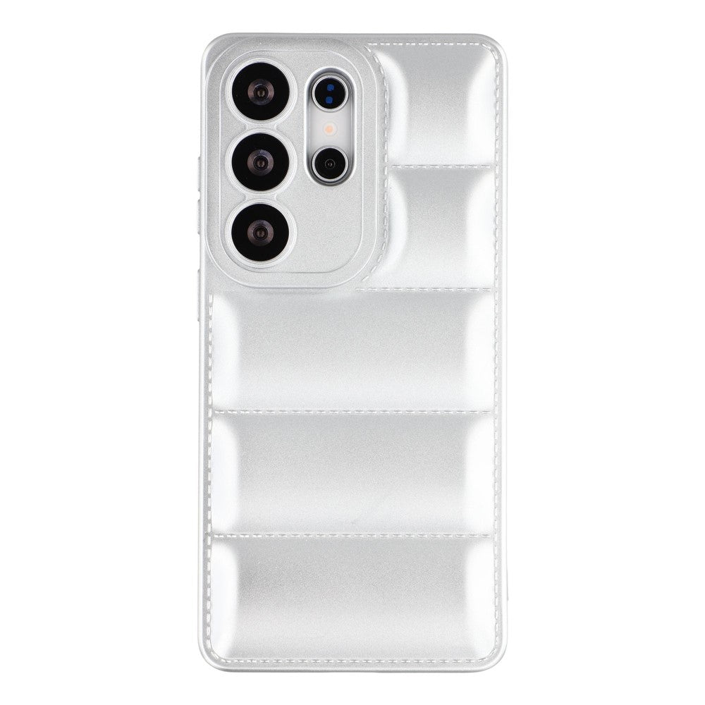 For Samsung Galaxy S26 Ultra TPU Case Down Jacket Design Shock-Absorbent Phone Protector