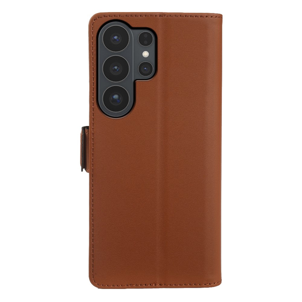 For Samsung Galaxy S26 Ultra Leather Case Wallet Stand TPU + PU Skin-touch Cover