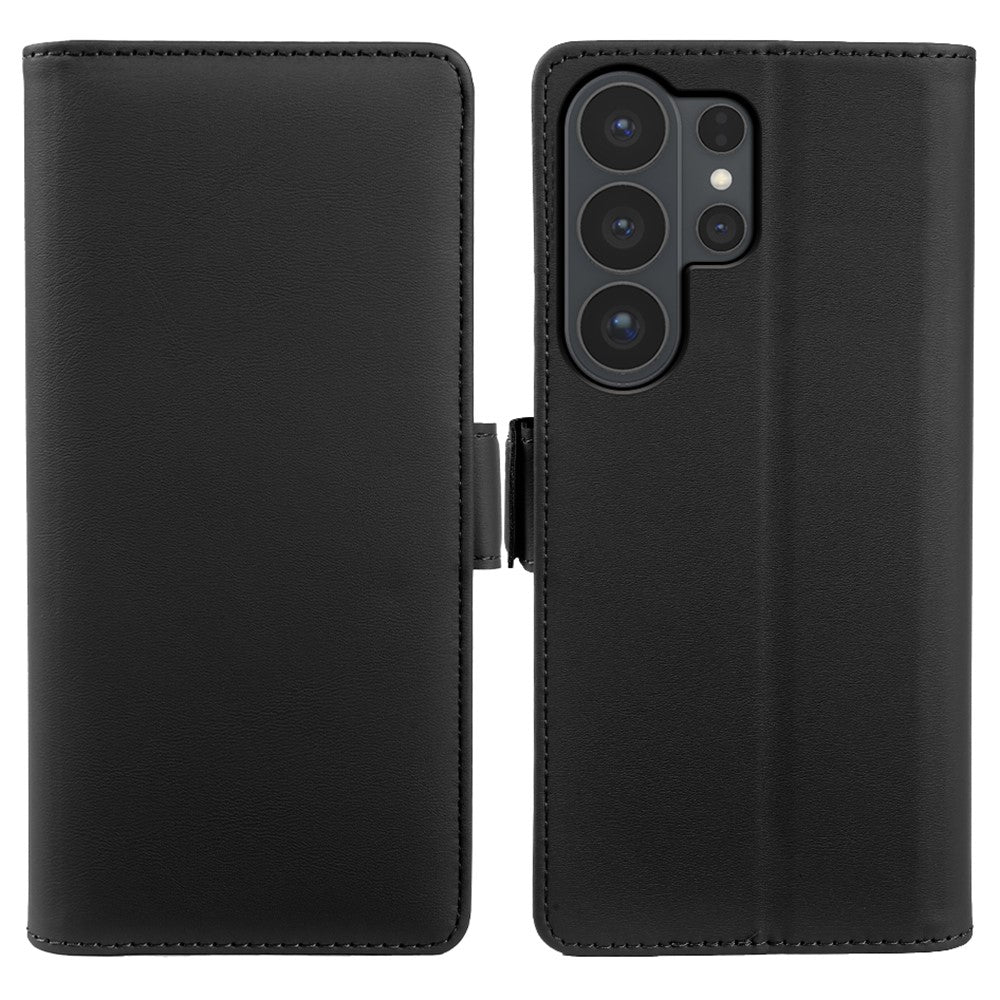 For Samsung Galaxy S26 Ultra Leather Case Wallet Stand TPU + PU Skin-touch Cover