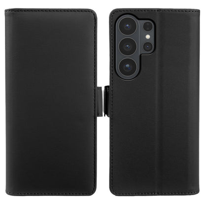For Samsung Galaxy S26 Ultra Leather Case Wallet Stand TPU + PU Skin-touch Cover