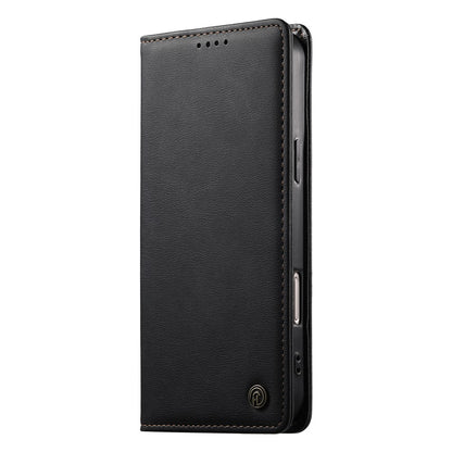 DIERFENG DF-019 Leather Wallet Case for iPhone 17e  /  16e Card Slots RFID Blocking Magnetic Flip Cover