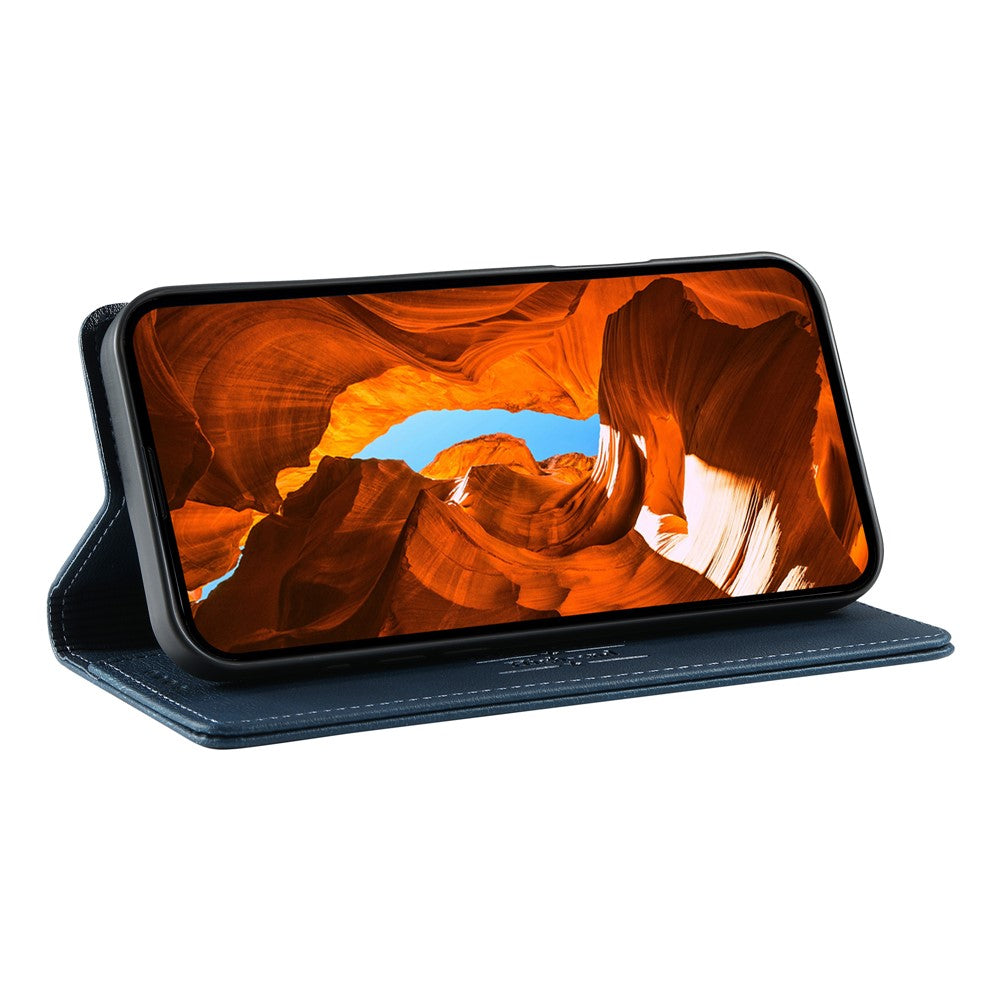 DIERFENG DF-019 for Samsung Galaxy S26 Ultra Leather Wallet Case Magnetic Flip Cover with Card Slots RFID Blocking