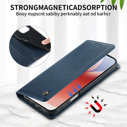 DIERFENG DF-019 for Samsung Galaxy S26 Ultra Leather Wallet Case Magnetic Flip Cover with Card Slots RFID Blocking