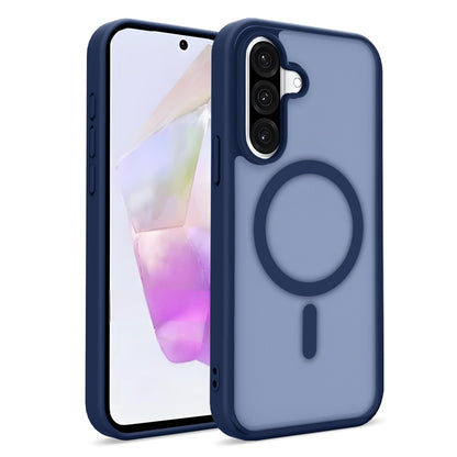 For Samsung Galaxy S26+ Magnetic Case Skin Touch TPU + PC 2.0mm Thickness Anti-drop Phone Cover