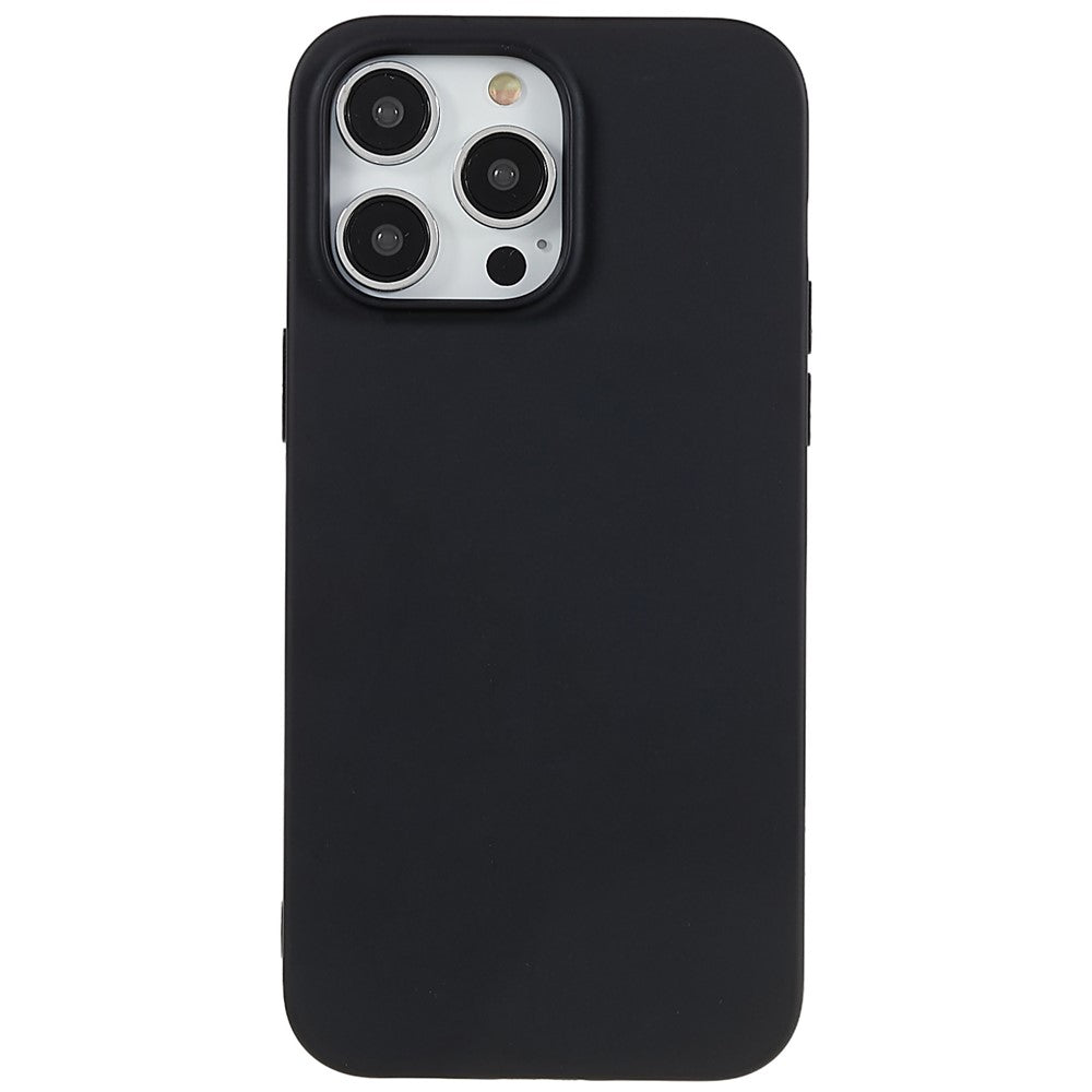 For iPhone 14 Pro Max Anti-fingerprint Protective Case Anti-scratch Matte Flexible TPU Cover