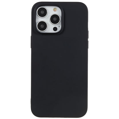 For iPhone 14 Pro Max Anti-fingerprint Protective Case Anti-scratch Matte Flexible TPU Cover