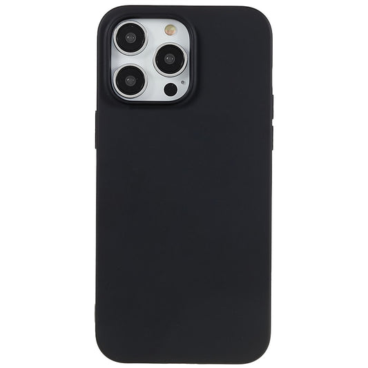 For iPhone 14 Pro Max Anti-fingerprint Protective Case Anti-scratch Matte Flexible TPU Cover