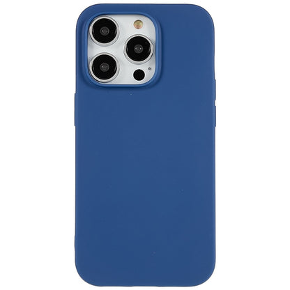 For iPhone 14 Pro Max Anti-fingerprint Protective Case Anti-scratch Matte Flexible TPU Cover