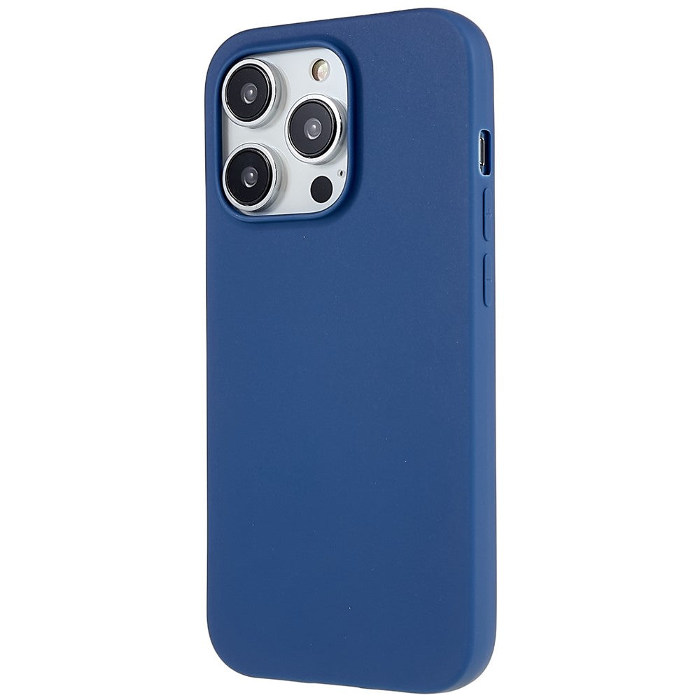 For iPhone 14 Pro Max Anti-fingerprint Protective Case Anti-scratch Matte Flexible TPU Cover