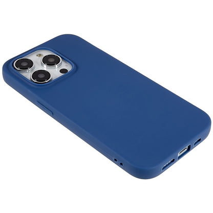 For iPhone 14 Pro Max Anti-fingerprint Protective Case Anti-scratch Matte Flexible TPU Cover