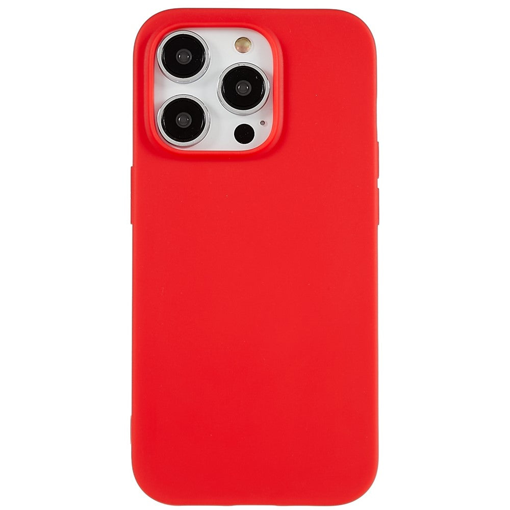 For iPhone 14 Pro Max Anti-fingerprint Protective Case Anti-scratch Matte Flexible TPU Cover
