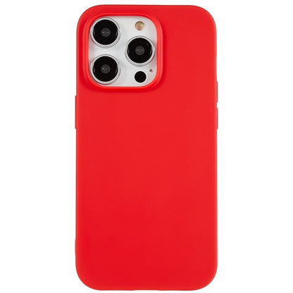 For iPhone 14 Pro Max Anti-fingerprint Protective Case Anti-scratch Matte Flexible TPU Cover