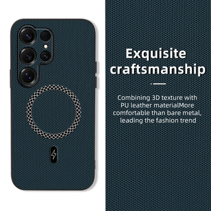 For Samsung Galaxy S26 Ultra Case Triangle Texture PU Leather Shockproof Ultra Thin Cover