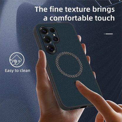 For Samsung Galaxy S26 Ultra Case Triangle Texture PU Leather Shockproof Ultra Thin Cover