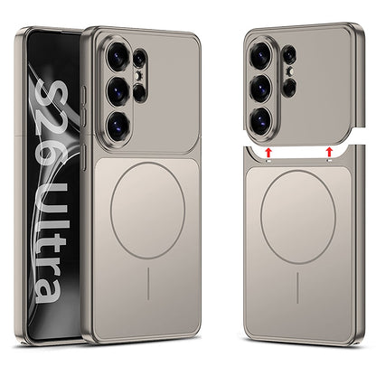 GKK For Samsung Galaxy S26 Ultra Magnetic Phone Case Detachable AG PC Matte Anti-Fingerprint Cover