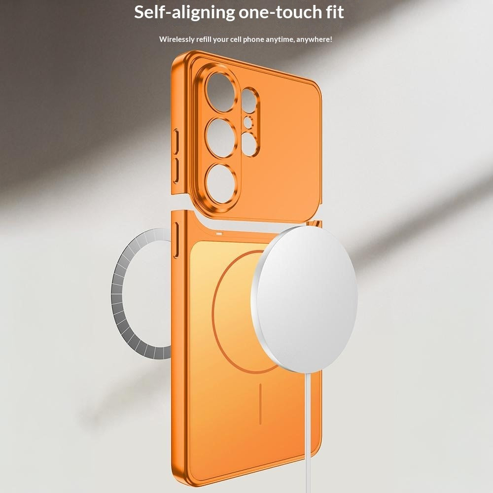 GKK For Samsung Galaxy S26 Ultra Magnetic Phone Case Detachable AG PC Matte Anti-Fingerprint Cover