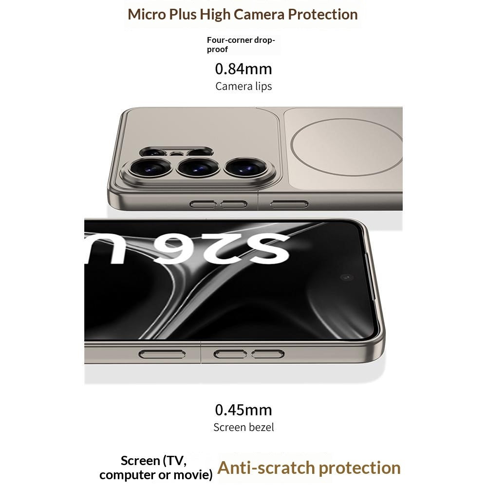 GKK For Samsung Galaxy S26 Ultra Magnetic Phone Case Detachable AG PC Matte Anti-Fingerprint Cover