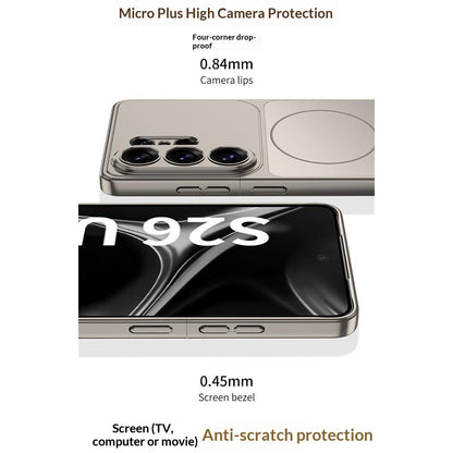 GKK For Samsung Galaxy S26 Ultra Magnetic Phone Case Detachable AG PC Matte Anti-Fingerprint Cover