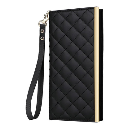 For Samsung Galaxy S26 Ultra Case Suction Cup PU Leather Wallet Phone Cover with Straps