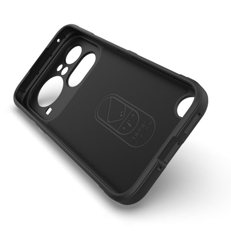 WANLONFENG For Nothing Phone (4a) Pro TPU Case HD Series Anti Slip Phone Cover with Tempered Glass