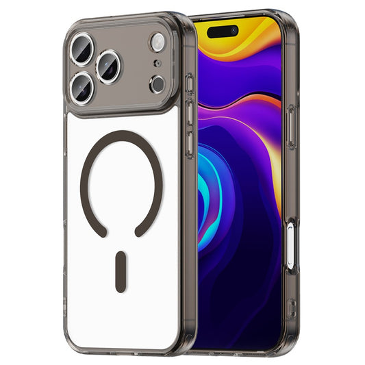 For iPhone 17 Pro Max Case Compatible with MagSafe Clear PC + TPU Shockproof Phone Back Cover