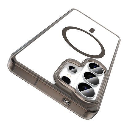 For Samsung Galaxy S26 Ultra Case Compatible with MagSafe Clear PC + TPU Shockproof Phone Back Cover