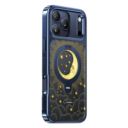 CASEKOO Tarot Series for iPhone 17 Pro Max Magnetic Case UV 3D Printing PC + TPU Phone Cover with Ring Holder Kickstand