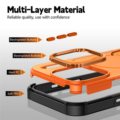 For iPhone 17 Pro Max Magnetic Case Shockproof TPU PC Protective Cover Compatible with MagSafe