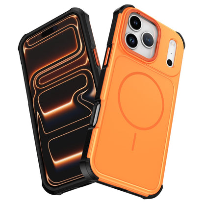 For iPhone 17 Pro Max Magnetic Case Shockproof TPU PC Protective Cover Compatible with MagSafe