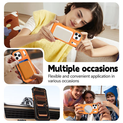 For iPhone 17 Pro Max Magnetic Case Shockproof TPU PC Protective Cover Compatible with MagSafe