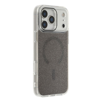 For iPhone 17 Pro Max Magnetic Case Glitter Clear PC TPU Protective Cover