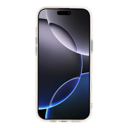 For iPhone 16 Pro Max Magnetic Case Glitter Clear PC TPU Protective Cover